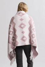 Load image into Gallery viewer, CozyChic Mosaic Wrap in Faded Rose Multi
