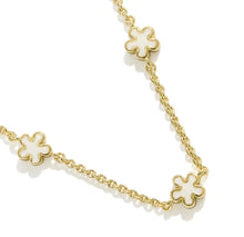 Load image into Gallery viewer, Kendra Scott Jane Gold Strand Necklace in White Enamel