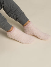 Load image into Gallery viewer, CozyChic 2 Pair Tennis Sock Set in Dusty Rose Multi