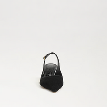 Load image into Gallery viewer, Bianka Gilded Slingback Pump in Black Brahma Hair