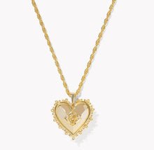 Load image into Gallery viewer, Kendra Scott Mallory Rose Locket Pendant Necklace