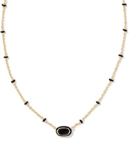 Load image into Gallery viewer, Kendra Scott Mini Elisa Enamel Frame Necklace