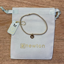 Load image into Gallery viewer, Classic Gold 2mm Initial Respect Small Gold Disc