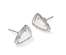 Load image into Gallery viewer, Kendra Scott Cheer Stud Earring in White Mother of Pearl