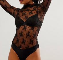 Load image into Gallery viewer, Lady Lux Layering Top in Black