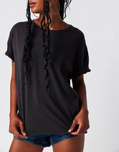 Load image into Gallery viewer, Nina Tee in Black