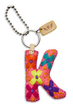 Load image into Gallery viewer, Pink Felt Initial Charm