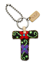 Load image into Gallery viewer, Black Felt Initial Charm