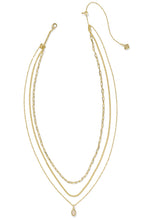 Load image into Gallery viewer, Kendra Scott Mini Elisa Triple Strand Necklace