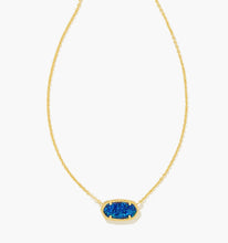 Load image into Gallery viewer, Kendra Scott Elisa Gold Pendant Necklace in Opal