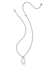 Load image into Gallery viewer, Kendra Scott Alexa Locket Pendant Necklace in Vintage Silver