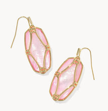Load image into Gallery viewer, Kendra Scott Elle Lattice Frame Drop Earring