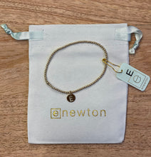 Load image into Gallery viewer, Classic Gold 2mm Initial Respect Small Gold Disc