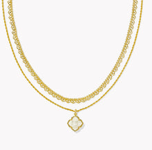 Load image into Gallery viewer, Kendra Scott Mallory Rose Multi Strand Necklace