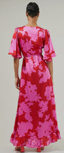 Load image into Gallery viewer, Burning Love Amelia Hi-low Maxi Wrap Dress