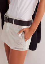 Load image into Gallery viewer, Gallivanting Metallic Skort
