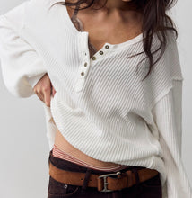 Load image into Gallery viewer, We The Free Montreal Thermal in Clean Ivory