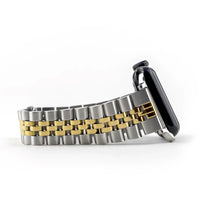 Load image into Gallery viewer, Quinn Apple Watch Band - Silver/Gold