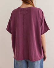 Load image into Gallery viewer, Nina Tee in Maroon