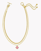Load image into Gallery viewer, Kendra Scott Mallory Rose Multi Strand Necklace