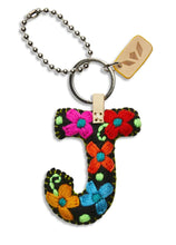 Load image into Gallery viewer, Black Felt Initial Charm