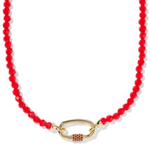 Load image into Gallery viewer, Kendra Scott Emery Beaded Strand Necklace in Gold-Mix