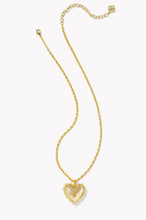 Load image into Gallery viewer, Kendra Scott Mallory Rose Locket Pendant Necklace