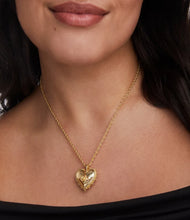 Load image into Gallery viewer, Kendra Scott Mallory Rose Locket Pendant Necklace