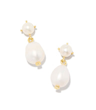 Load image into Gallery viewer, Kendra Scott Eve Drop Earring White Pearl