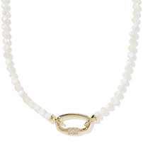 Load image into Gallery viewer, Kendra Scott Emery Beaded Strand Necklace in Gold-Mix
