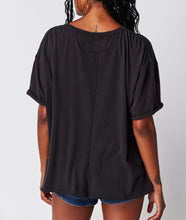 Load image into Gallery viewer, Nina Tee in Black