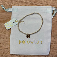 Load image into Gallery viewer, Classic Gold 2mm Initial Respect Small Gold Disc