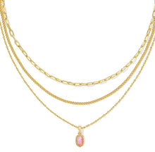 Load image into Gallery viewer, Kendra Scott Mini Elisa Triple Strand Necklace