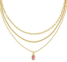 Load image into Gallery viewer, Kendra Scott Mini Elisa Triple Strand Necklace