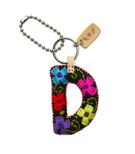 Load image into Gallery viewer, Black Felt Initial Charm