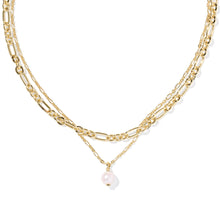 Load image into Gallery viewer, Kendra Scott Ashton Multi Strand Necklace with Freshwater Cultured Pearl