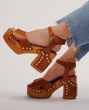 Load image into Gallery viewer, Cecily Clogs in Luggage