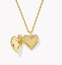 Load image into Gallery viewer, Kendra Scott Mallory Rose Locket Pendant Necklace