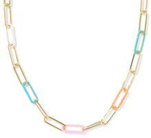 Load image into Gallery viewer, Kendra Scott Ainsley Convertible Chain Necklace Gold-Mix