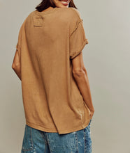 Load image into Gallery viewer, Horsin Around Tee in Brown Combo