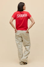Load image into Gallery viewer, Shania Twain Let’s Go Girls Solo Tee in Ruby Red
