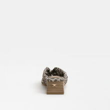 Load image into Gallery viewer, Colette Thong Sandal in Leopard Print Fabric