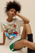 Load image into Gallery viewer, Johnny Cash A Man Comes Around Boyfriend Tee