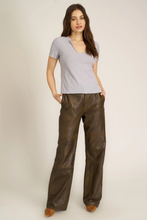 Load image into Gallery viewer, Plata Notched Tee in Shadow