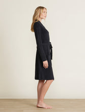 Load image into Gallery viewer, CozyChic Lite Robe in Black