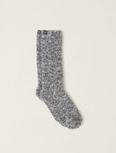 Load image into Gallery viewer, Cozy Chic Heathered Socks in Slate Blue
