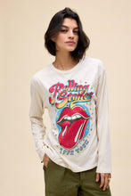 Load image into Gallery viewer, Rolling Stones 1972 L/S Crew in Dirty White