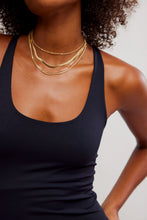 Load image into Gallery viewer, Clean Lines Racerback in Black