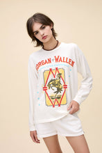 Load image into Gallery viewer, Morgan Wallen Long Live Cowgirls Relaxed LS in Vintage White