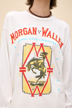 Load image into Gallery viewer, Morgan Wallen Long Live Cowgirls Relaxed LS in Vintage White